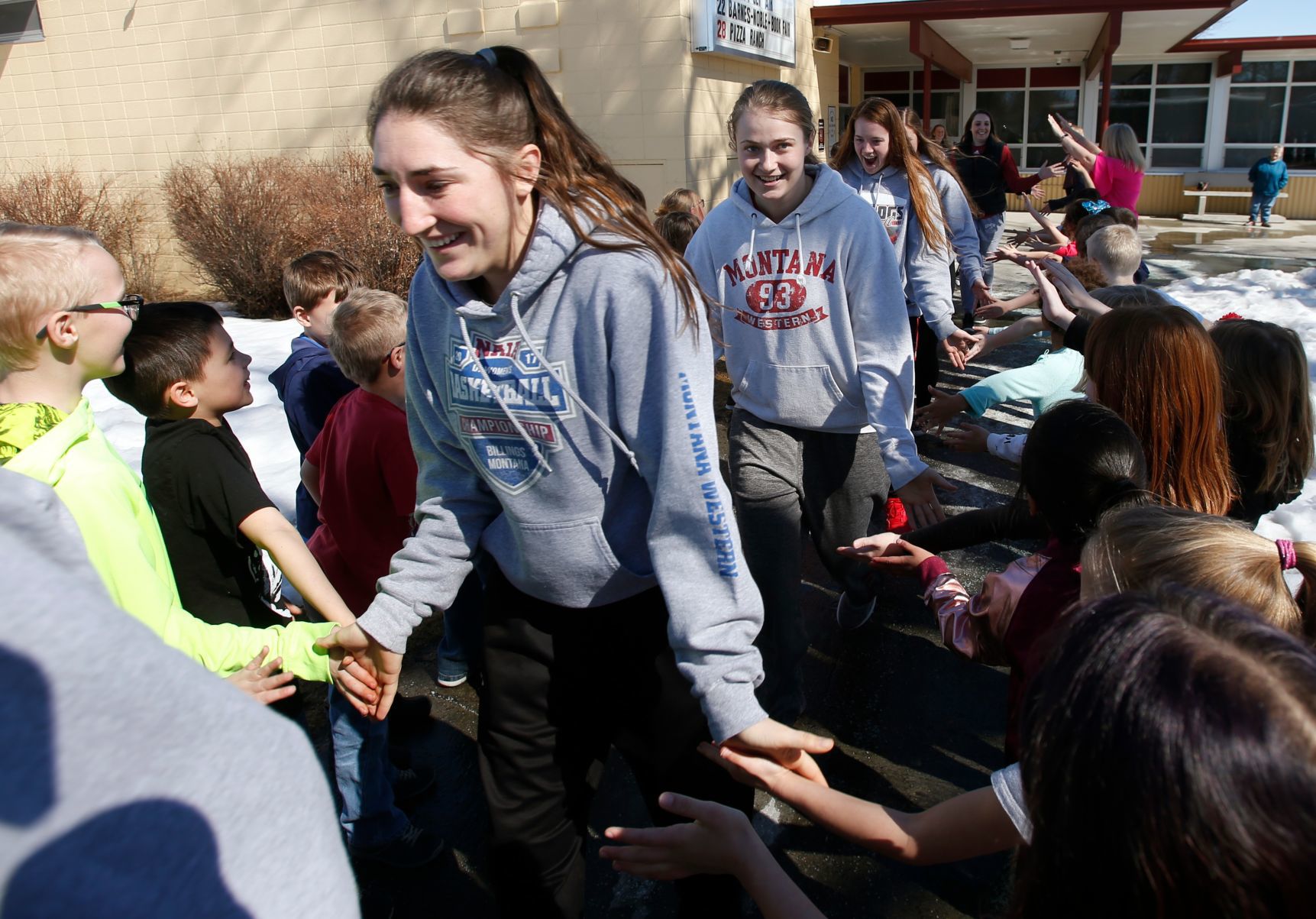 Burlington pep rally